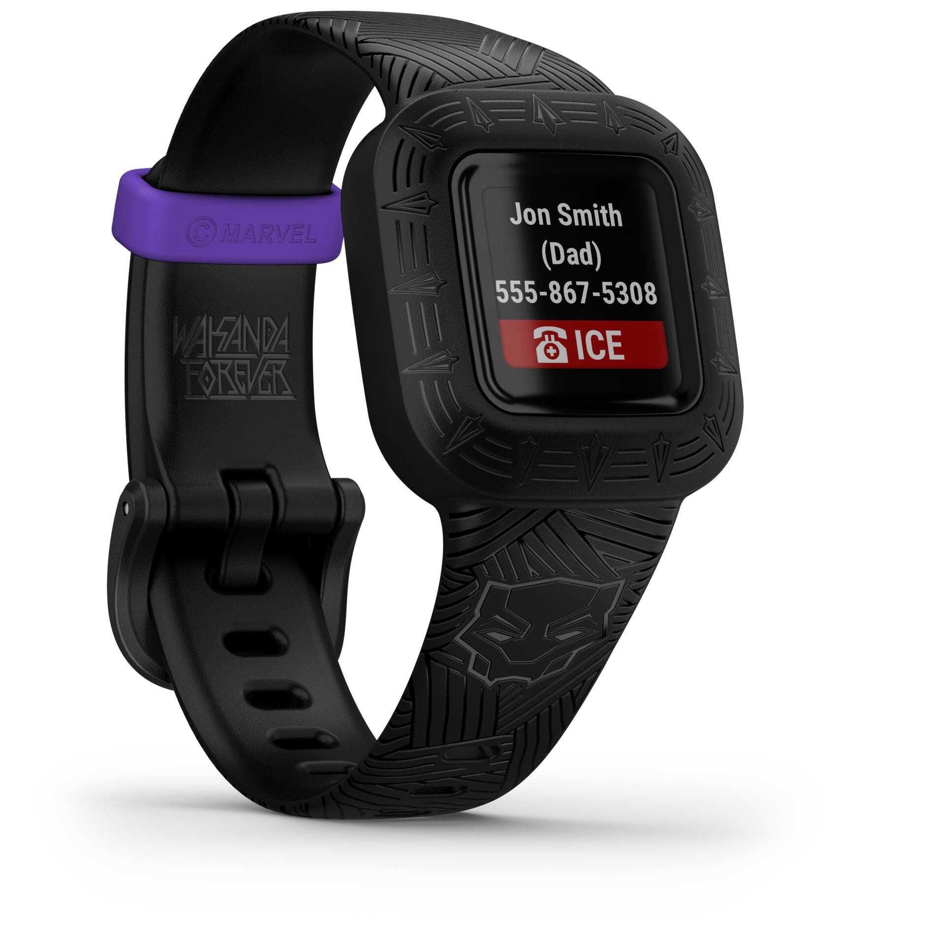 Garmin vivofit jr. 3 Black Panther