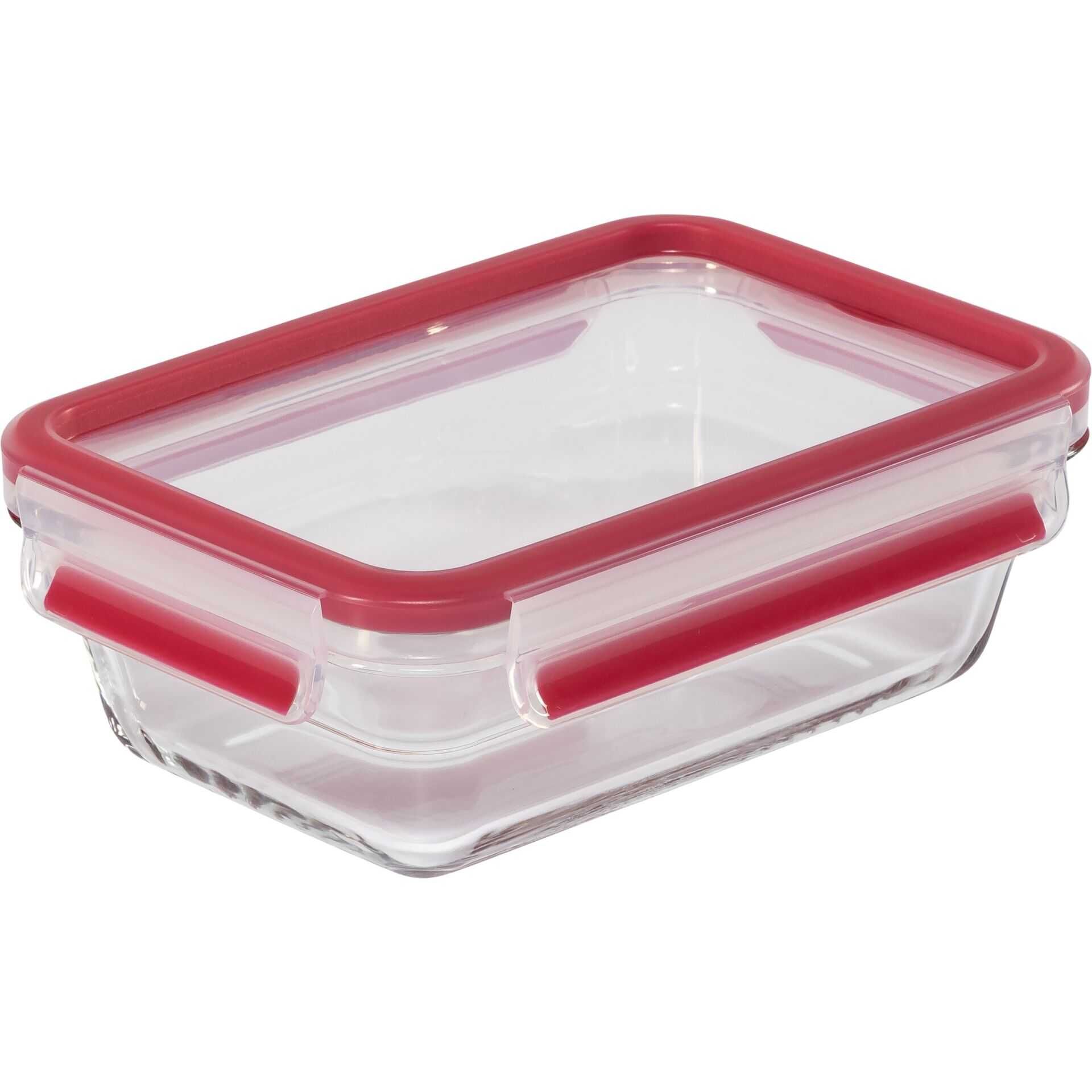 Emsa ClipClose Glass Behälter Rechteckig 700 ml Glas