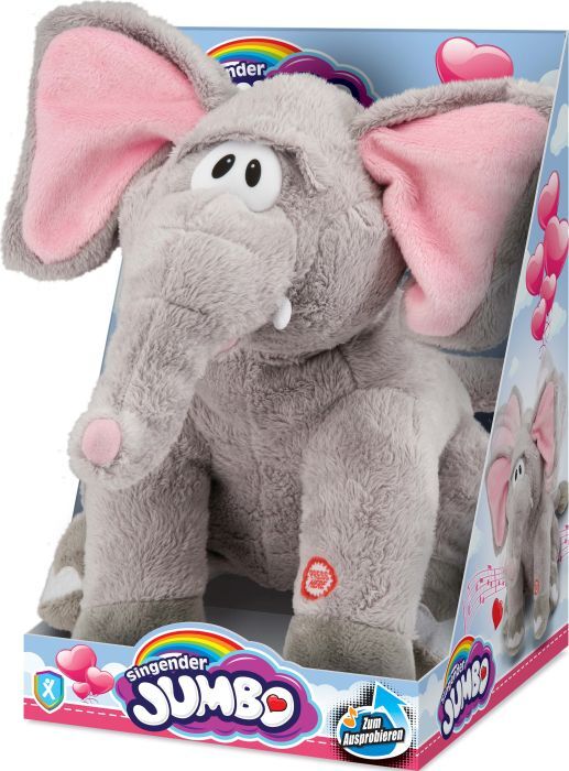 XTREM Toys XTREM Toys&Sports - Singender Elefant Sugar Pie Honey Bunch, Höhe 27cm 26484