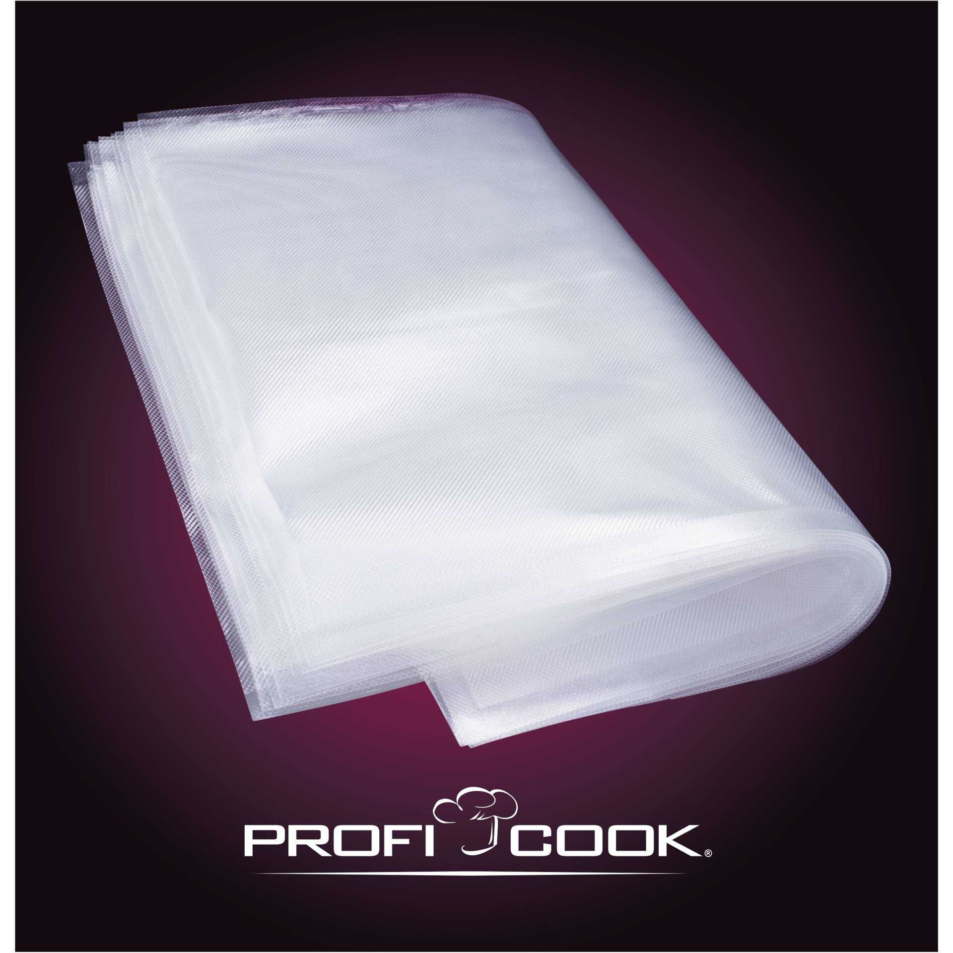 ProfiCook PC-VK 1015 - Beutel-Kit - für Vakuumbeutelversiegler - durchsichtig