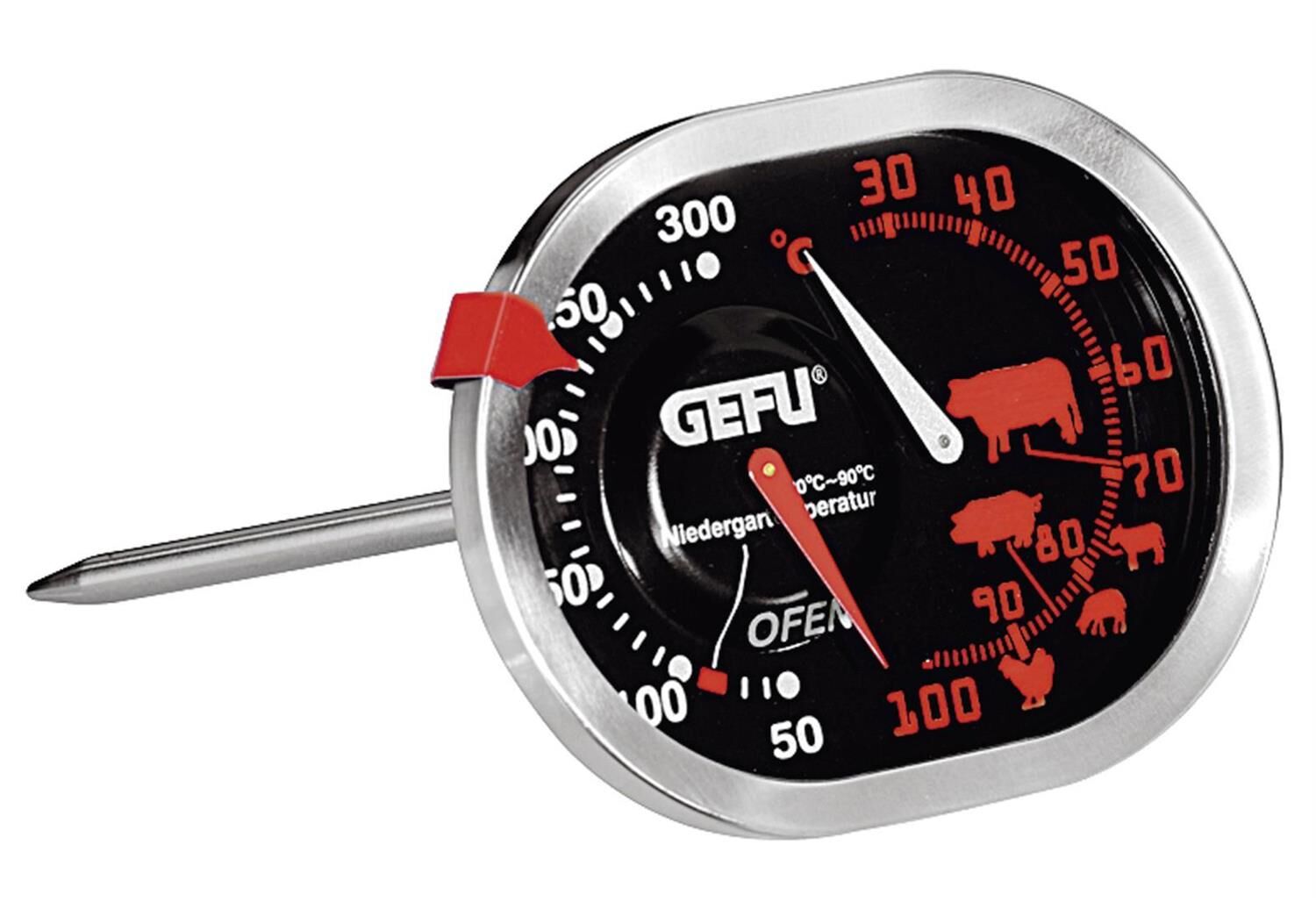 GEFU Braten- und Ofenthermometer 3 in 1 MESSIMO