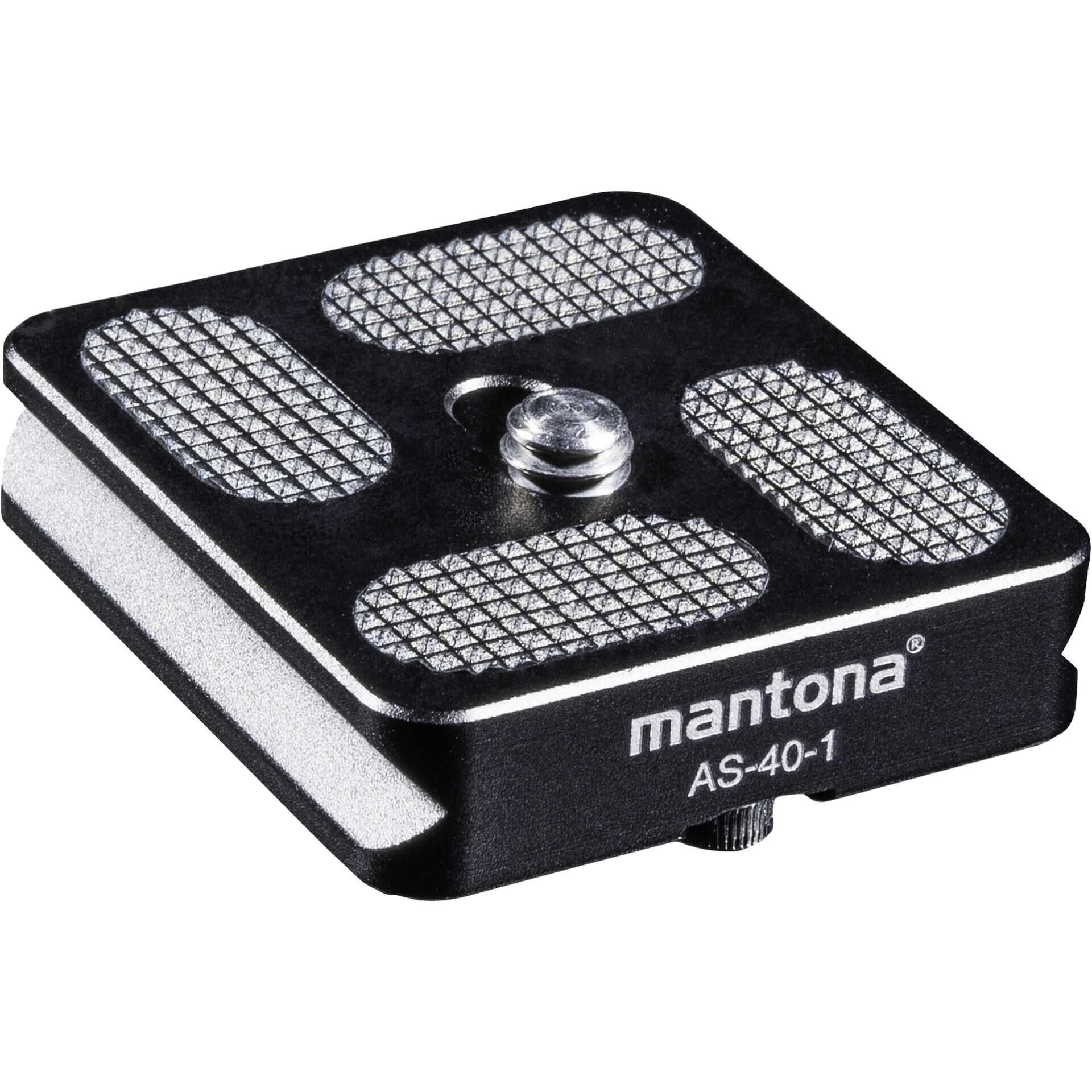 mantona AS-40-1 - Schnellverschluss-Platte