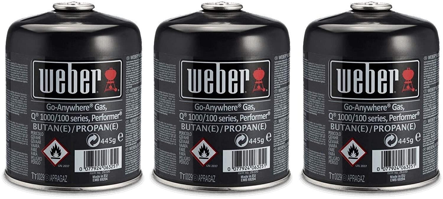 Weber Gas-Kartusche 3er-Pack
