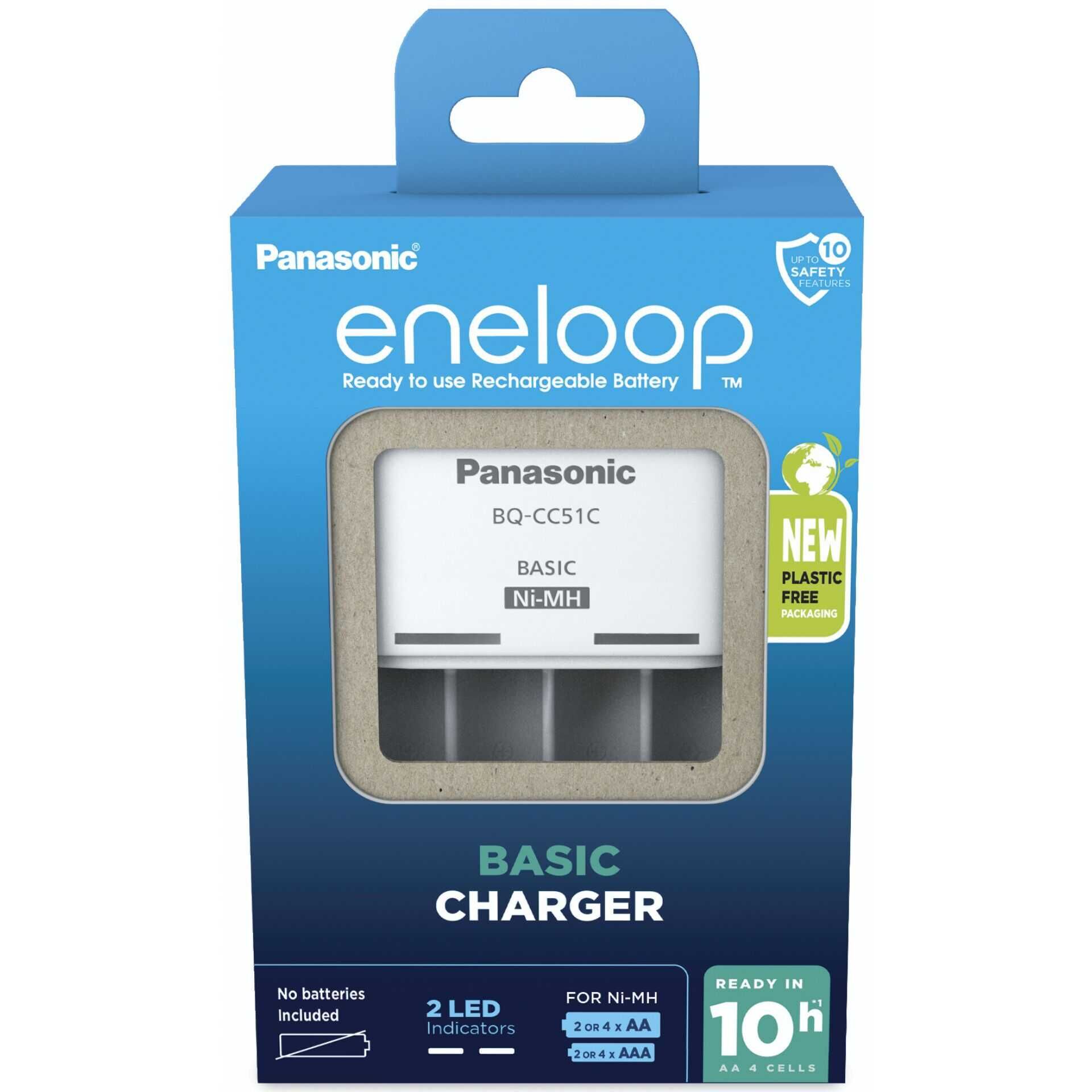 Panasonic Eneloop Basic Charger BQ-CC51E ohne Akkus