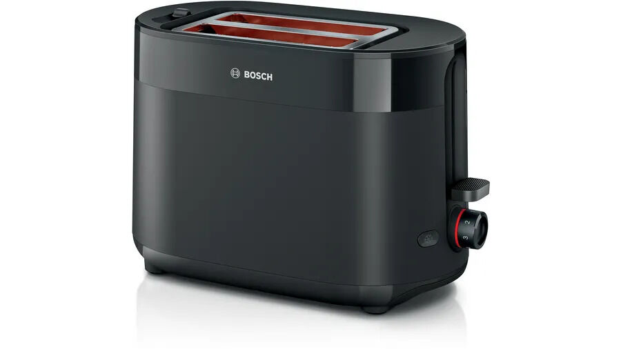 Bosch Kompakt Toaster TAT2M123 800 Watt Schwarz