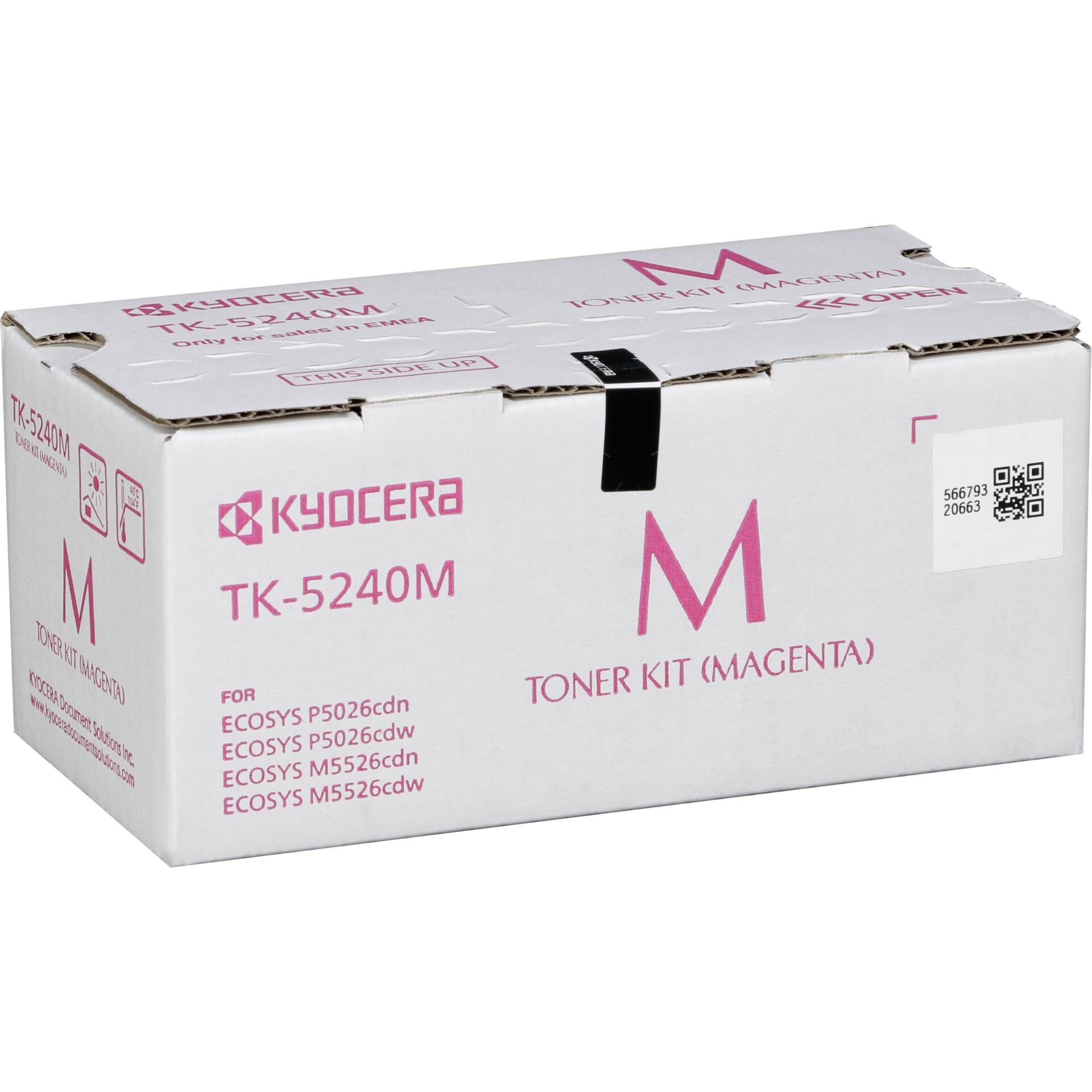 Kyocera TK 5240M - Magenta - Original - Tonerpatrone - für ECOSYS M5526cdn, M5526cdw, P5026cdn, P5026cdw, P5026CDW/KL3