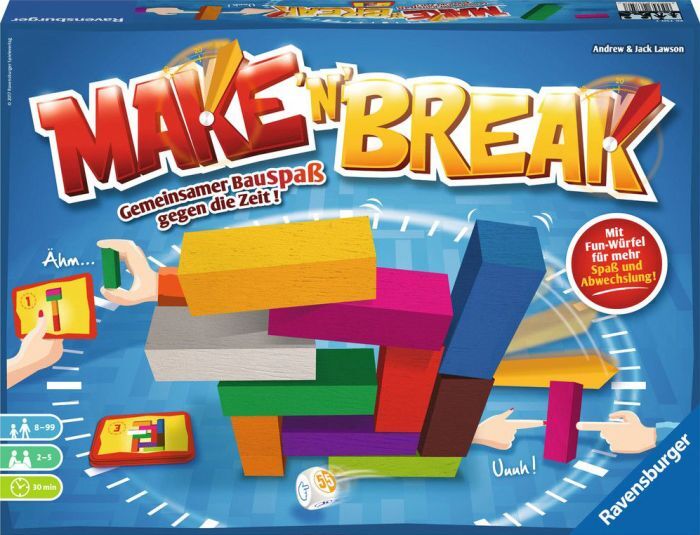 Ravensburger, Make 'n' Break '17 26750, 37,3x27,3x5,5 cm, 26750