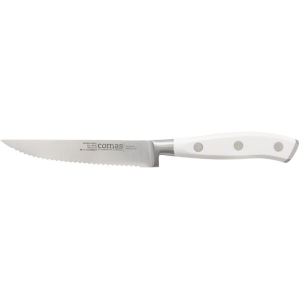 Steakmesser, Klingenlänge:  115 mm, weiß