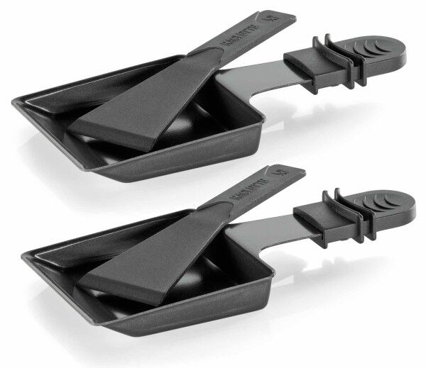 Küchenprofi Raclettepfännchen mit Schaber, 2er Set