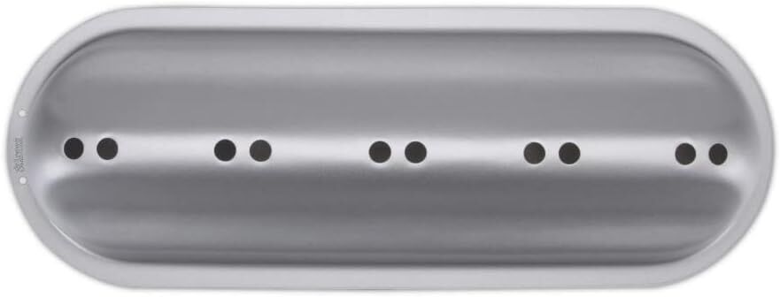 Städter Stollenbackhaube 37 x 12 cm / H 6,5 cm Silber