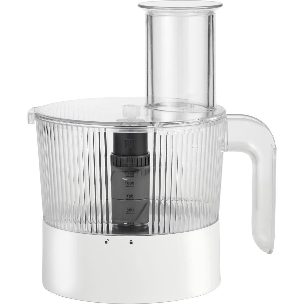 ZWILLING Enfinigy Küchenmaschine Zubehör 1,2 Liter Silber-Weiß
