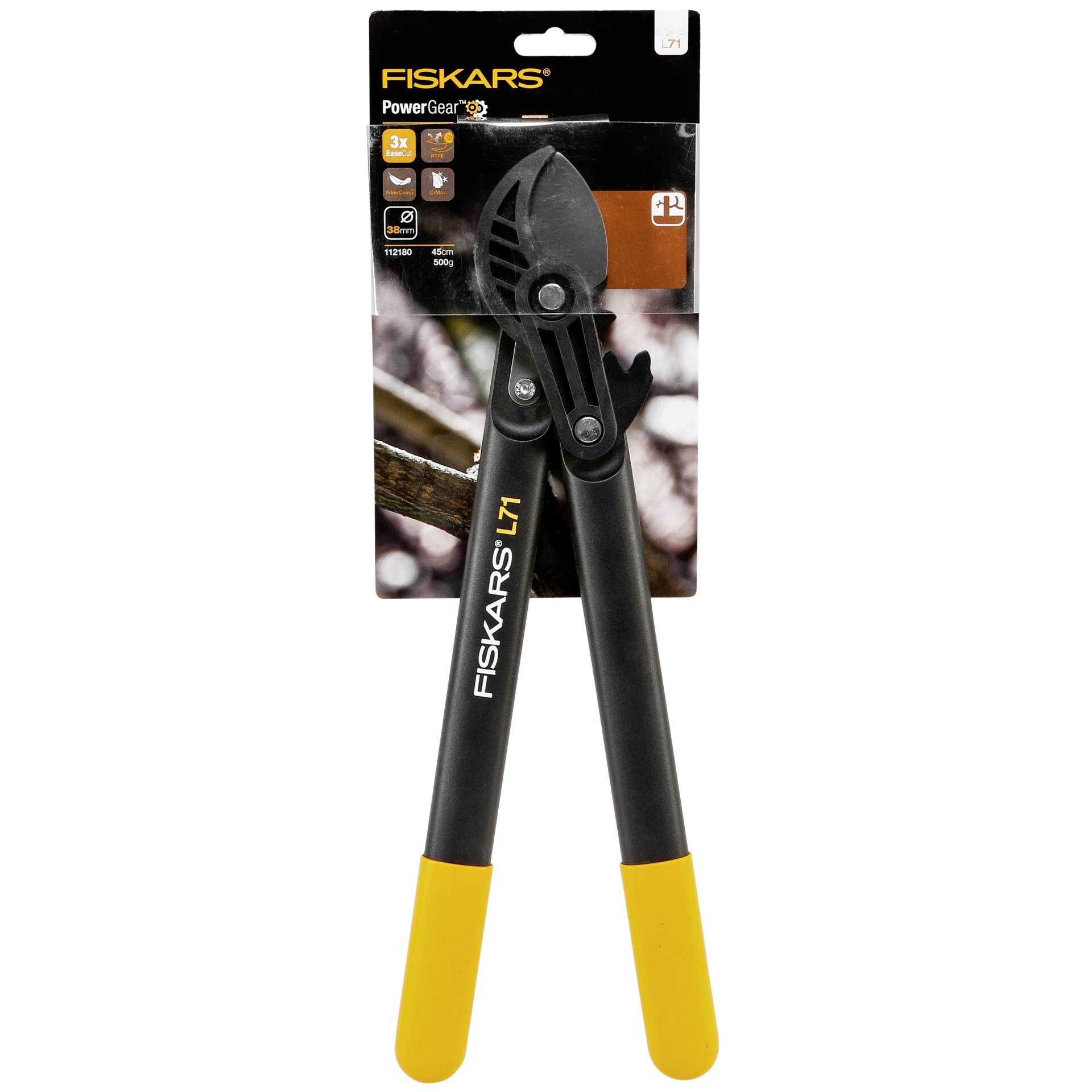 Fiskars PowerGear II Amboss Getriebeastschere 46cm