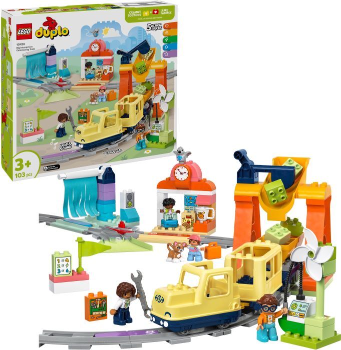 LEGO LEGO® DUPLO 10428 Große interaktive Eisenbahn 10428