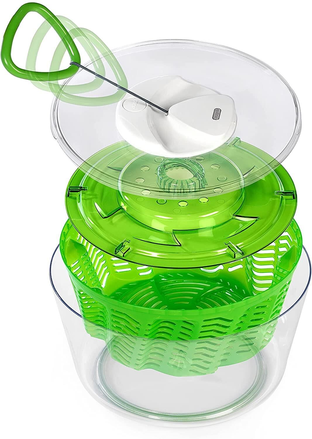 zyliss Salatschleuder Easy Spin 2 Ø22cm grün
