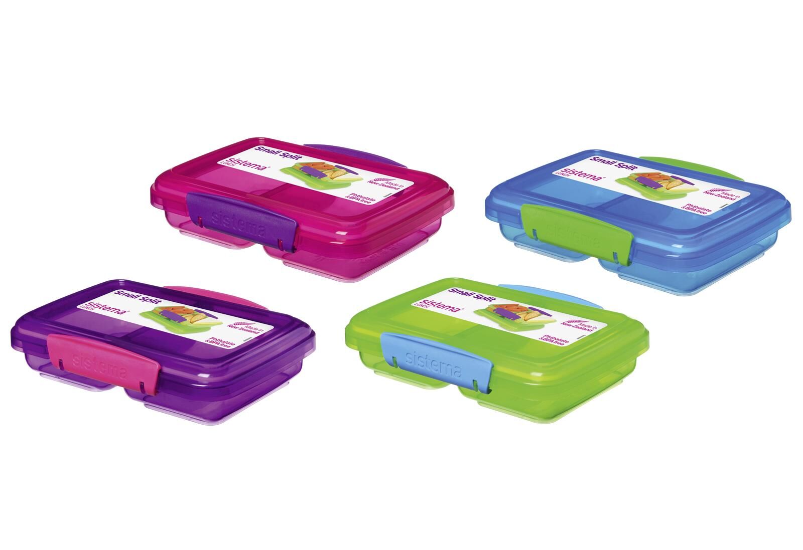 SISTEMA Lunchbox/Brotdose Small Split 350ml 17,5x11,6x4,2cm