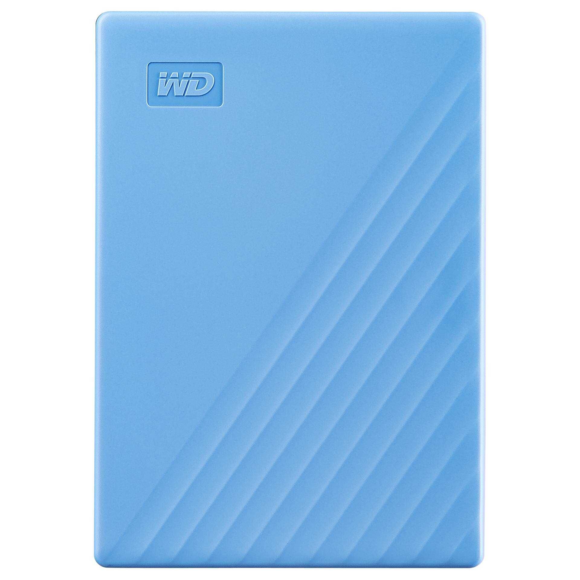 WD My Passport WDBPKJ0040BBL - Festplatte - verschlüsselt - 4 TB - extern (tragbar) - USB 3.2 Gen 1