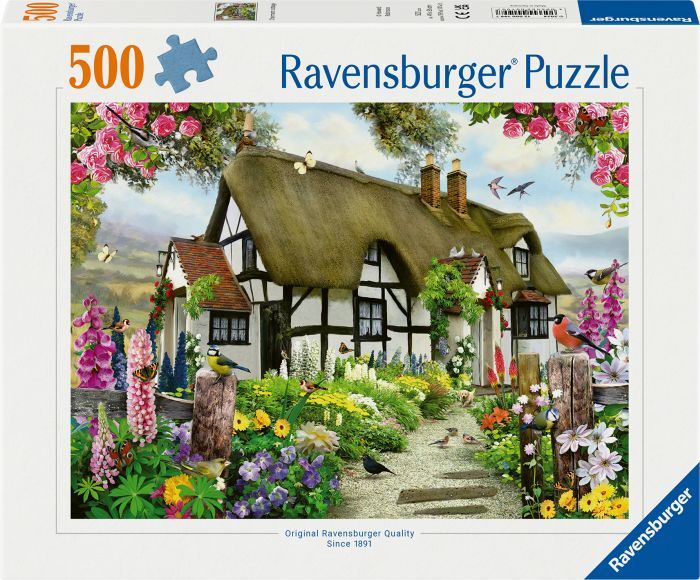 Ravensburger  12000199 Puzzle Verträumtes Cottage 500 Teile 12000199
