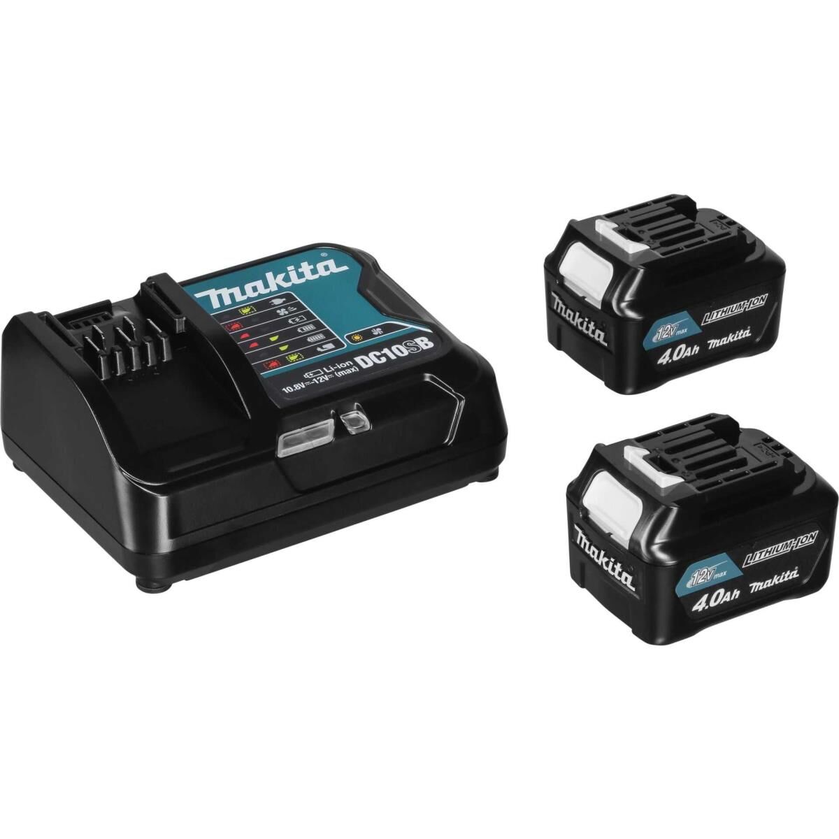 Makita CXT - Batterieladegerät + Batterie 2 x - Li-Ion - 4 Ah - 44 Wh