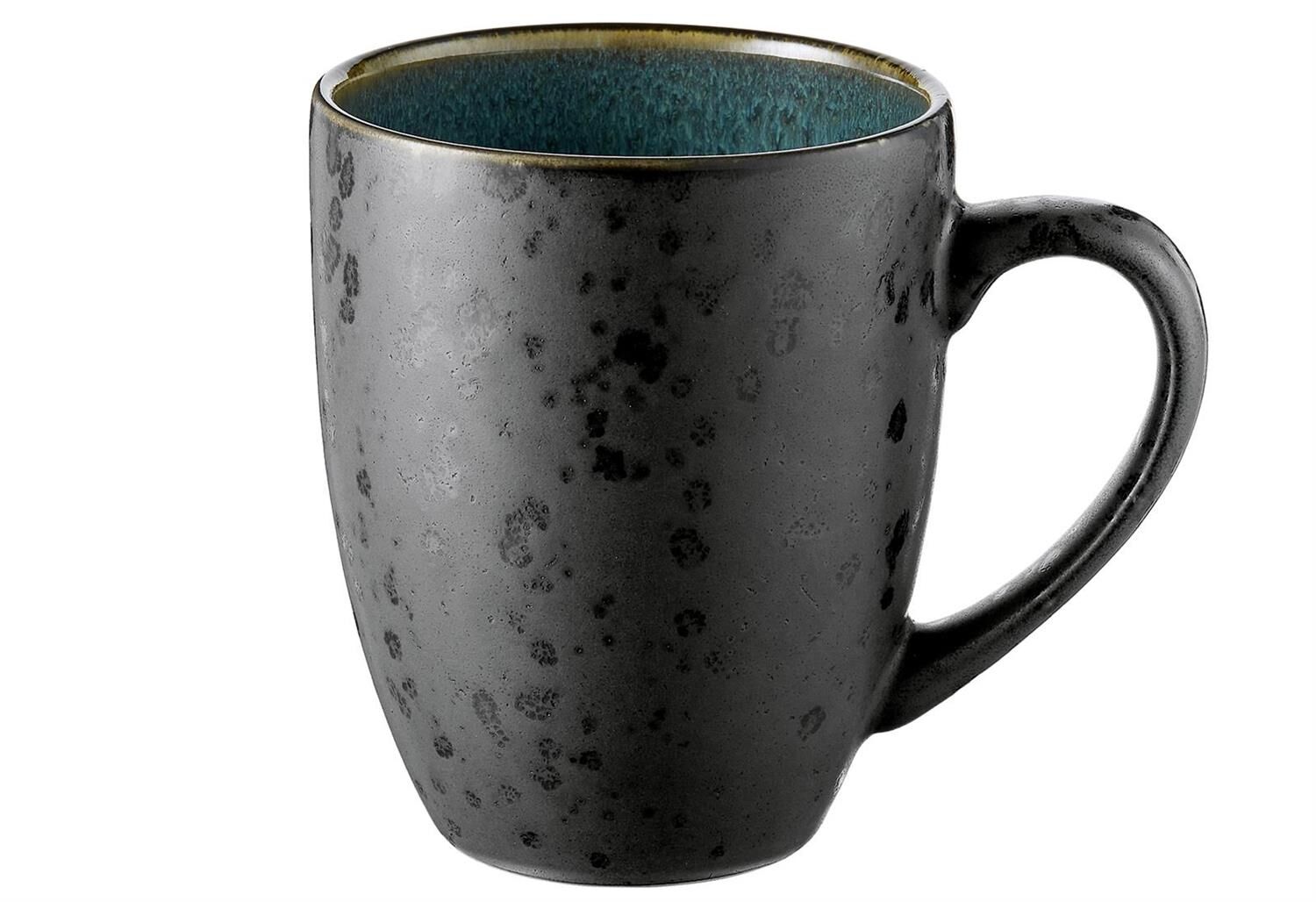 BITZ Kaffeebecher Bitz 300ml schwarz/grün