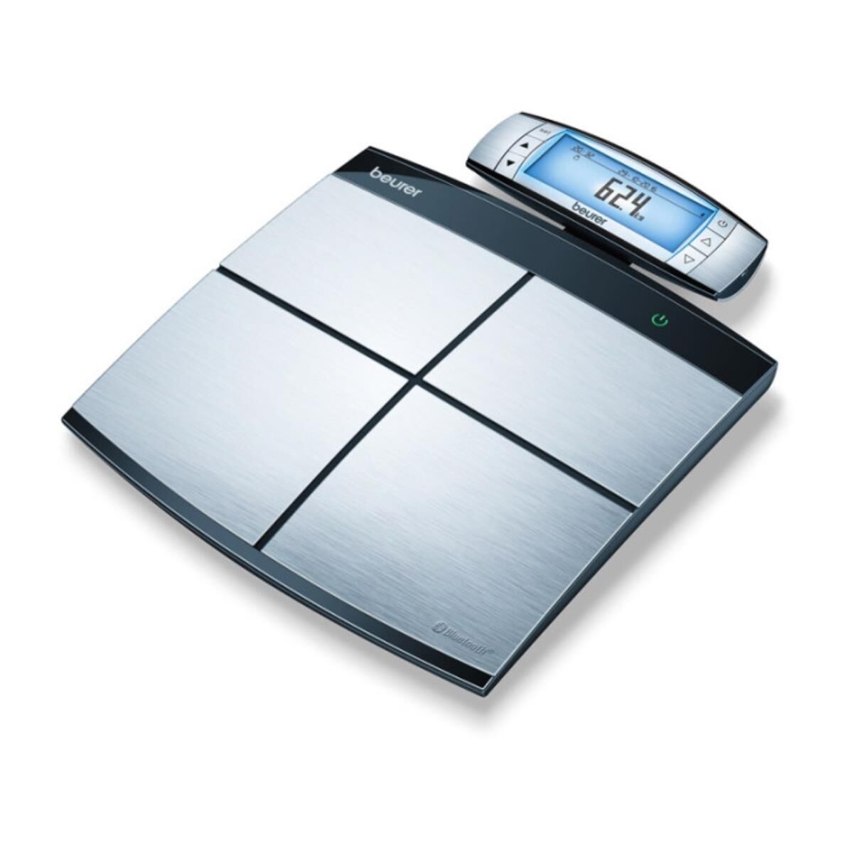 BEURER Fettanalysewaage b.180kg LCD-Anz 10Speicher BMR+AMR BT sw-ed BF 105 BT