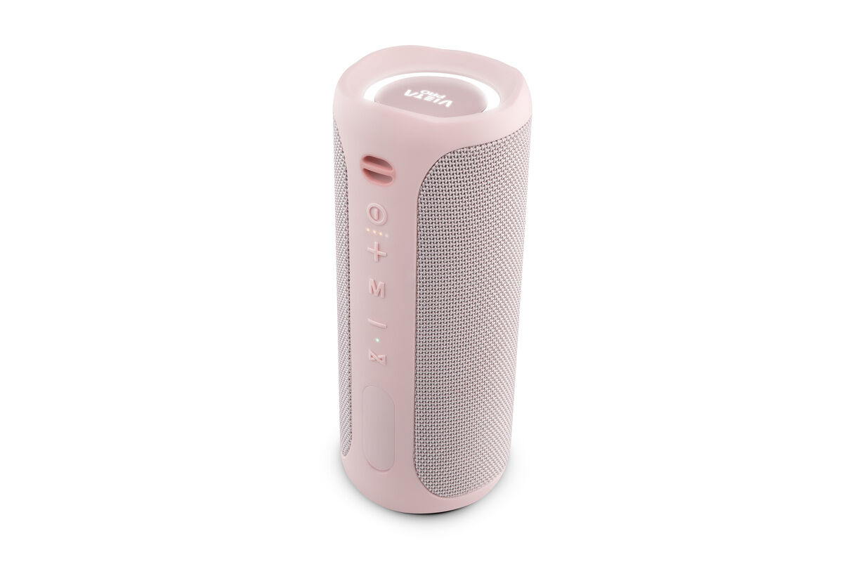 Vieta Pro #PARTY portabler Bluetooth Lautsprecher 40W, Rosa