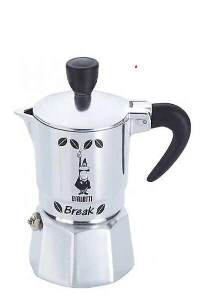 Bialetti Break, Mokka-Kanne, Aluminium, Aluminium, 3 Tassen, Break, 1 Stück(e)