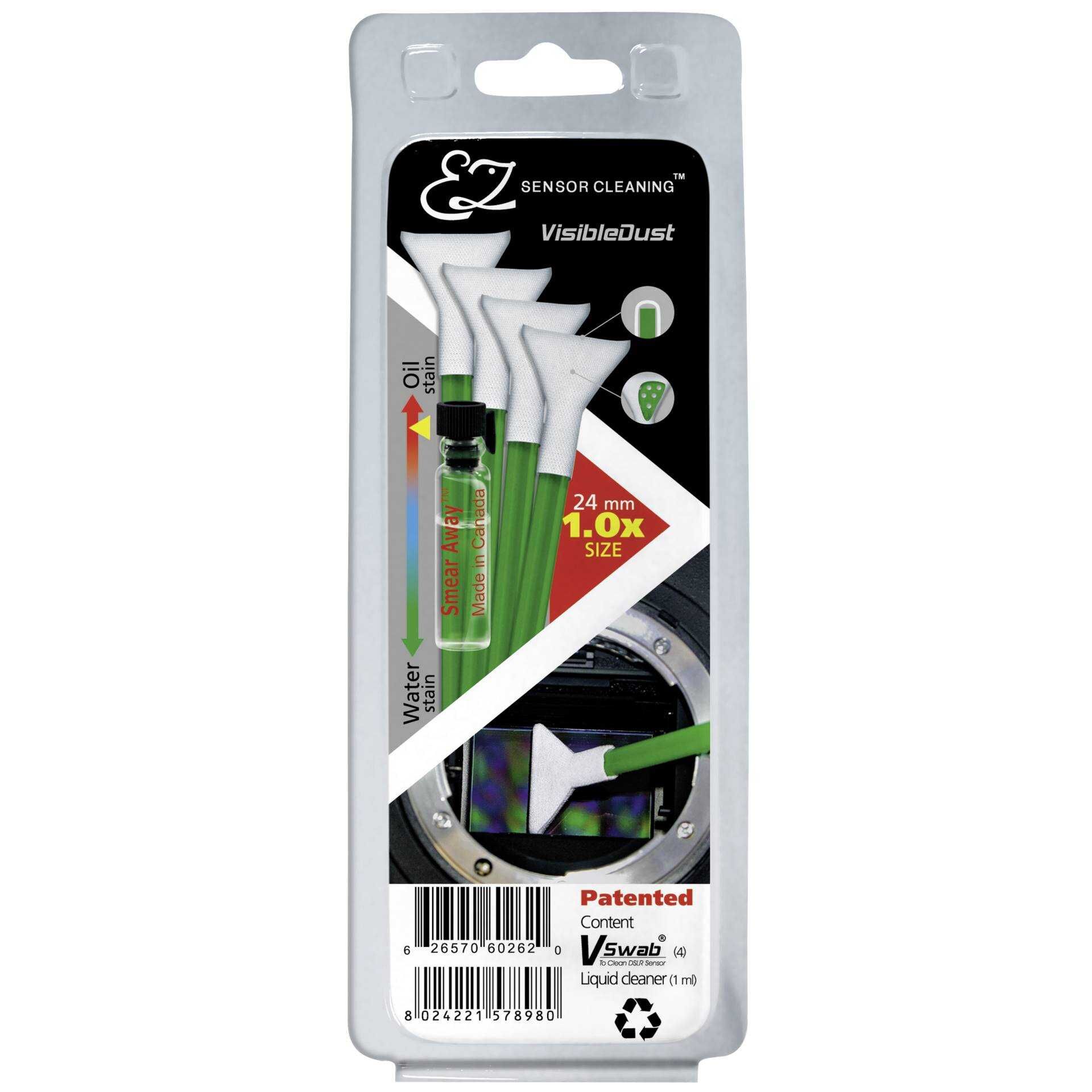 VisibleDust EZ Sensor Cleaning Kit Smear Away - Reinigungskit für Digitalkamerasensoren