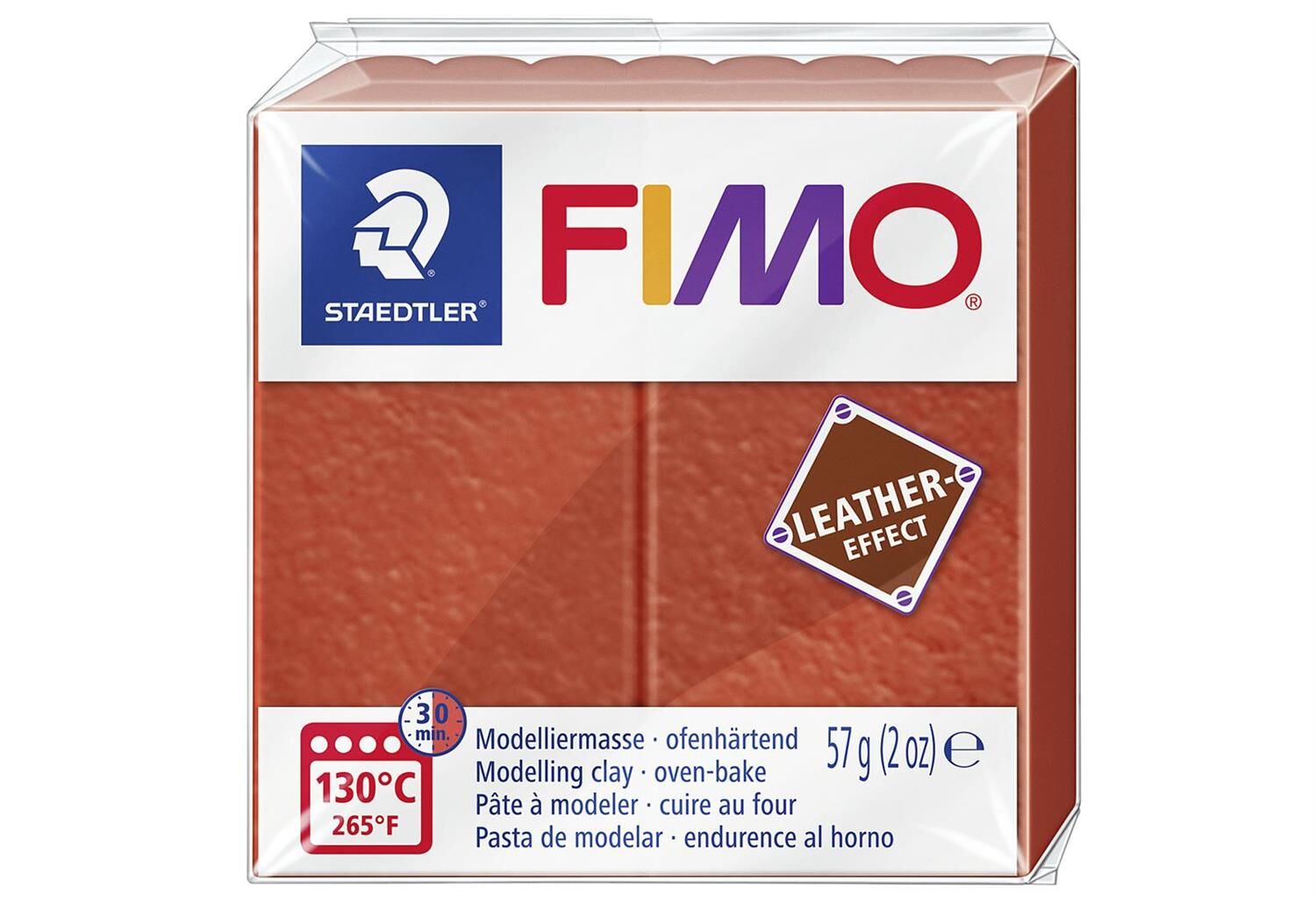 STAEDTLER Modelliermasse Fimo Leder effect rost