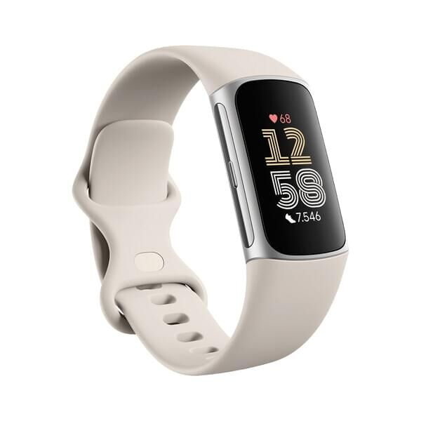 fitbit Charge 6 porcelain/silver aluminum