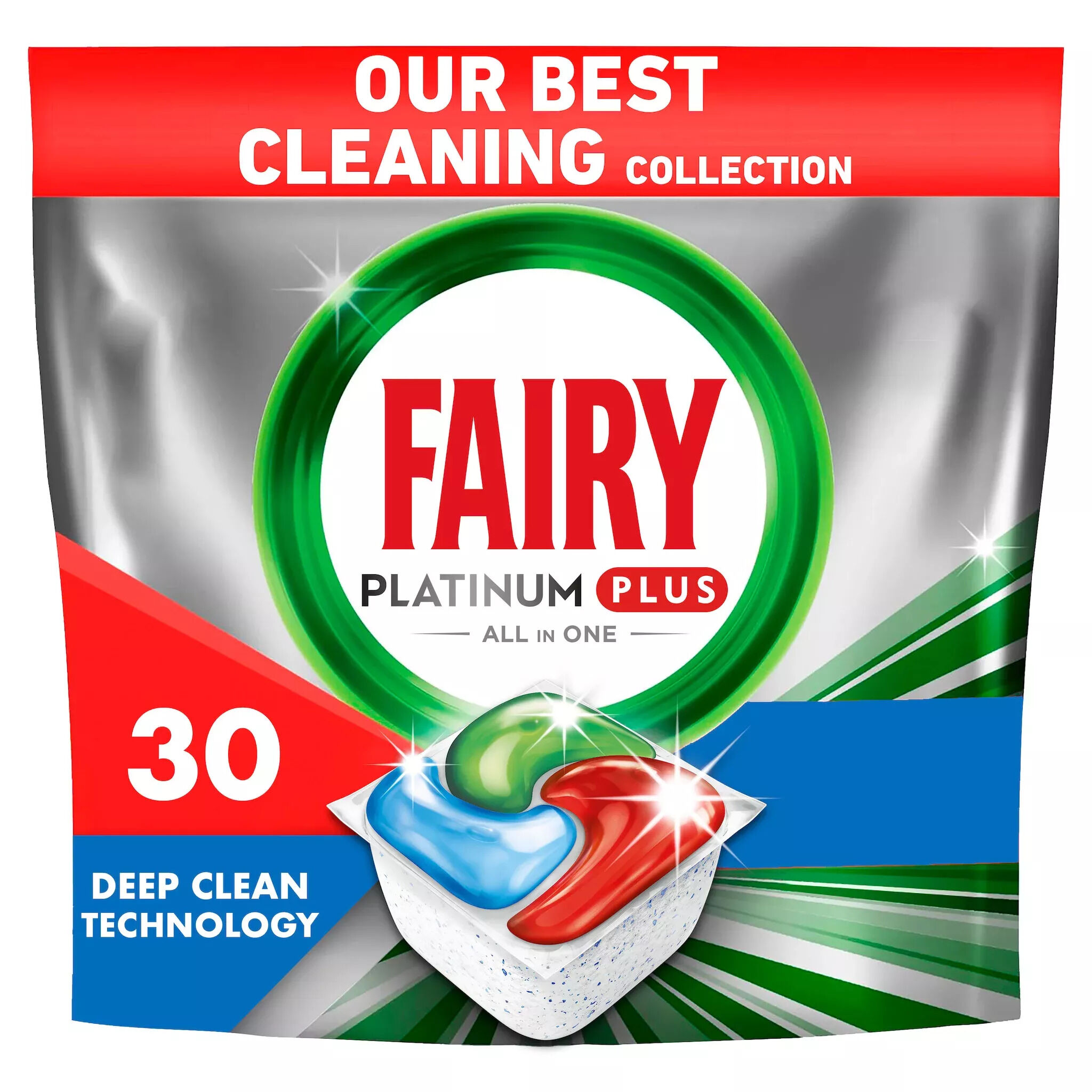 Fairy Spülmaschinen Tabs Platinum Plus Deep Clean - 30 Stück