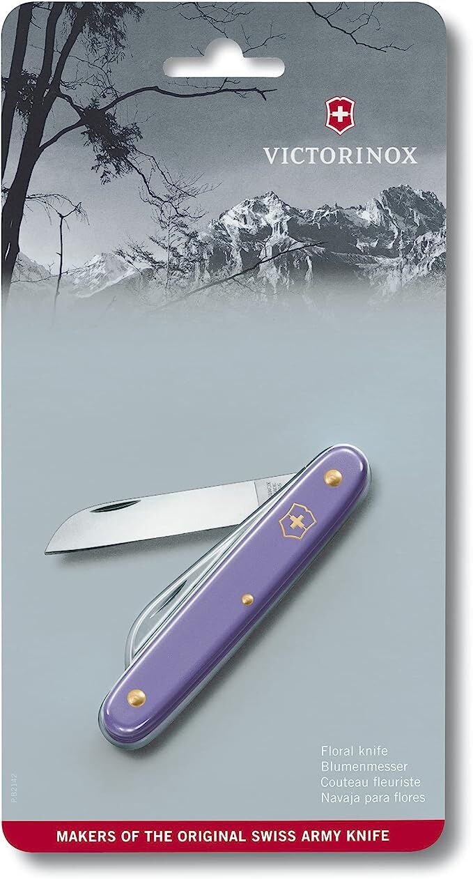 Victorinox Blumenmesser violett Blister