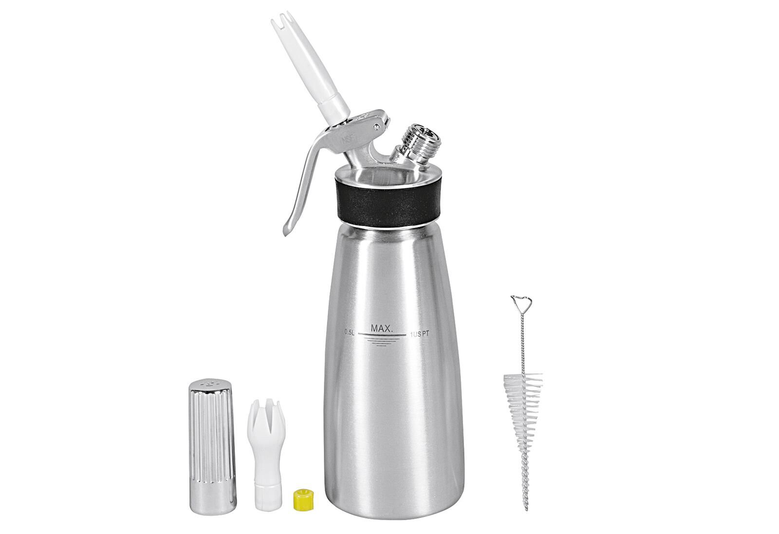 ISI Sahnebereiter Cream Profi Whip 0,5 Liter Edelstahl ISI Sahnebereiter Cream Profi Whip 0,5 Liter Edelstahl