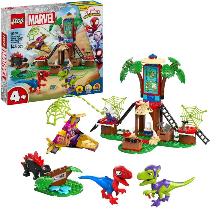 LEGO LEGO® Spidey und seine Superfreunde 11200 Showdown am Baumhaus: Spidey-Rex vs. Gobby-Raptor 11200