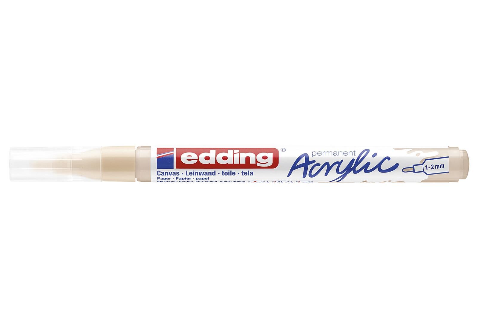 EDDING Acrylic Marker 5300 dünn warmbeige