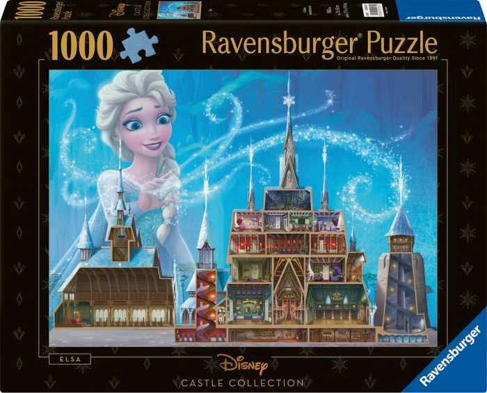 Ravensburger  12000261 Puzzle Disney Castles: Elsa 1000 Teile 12000261