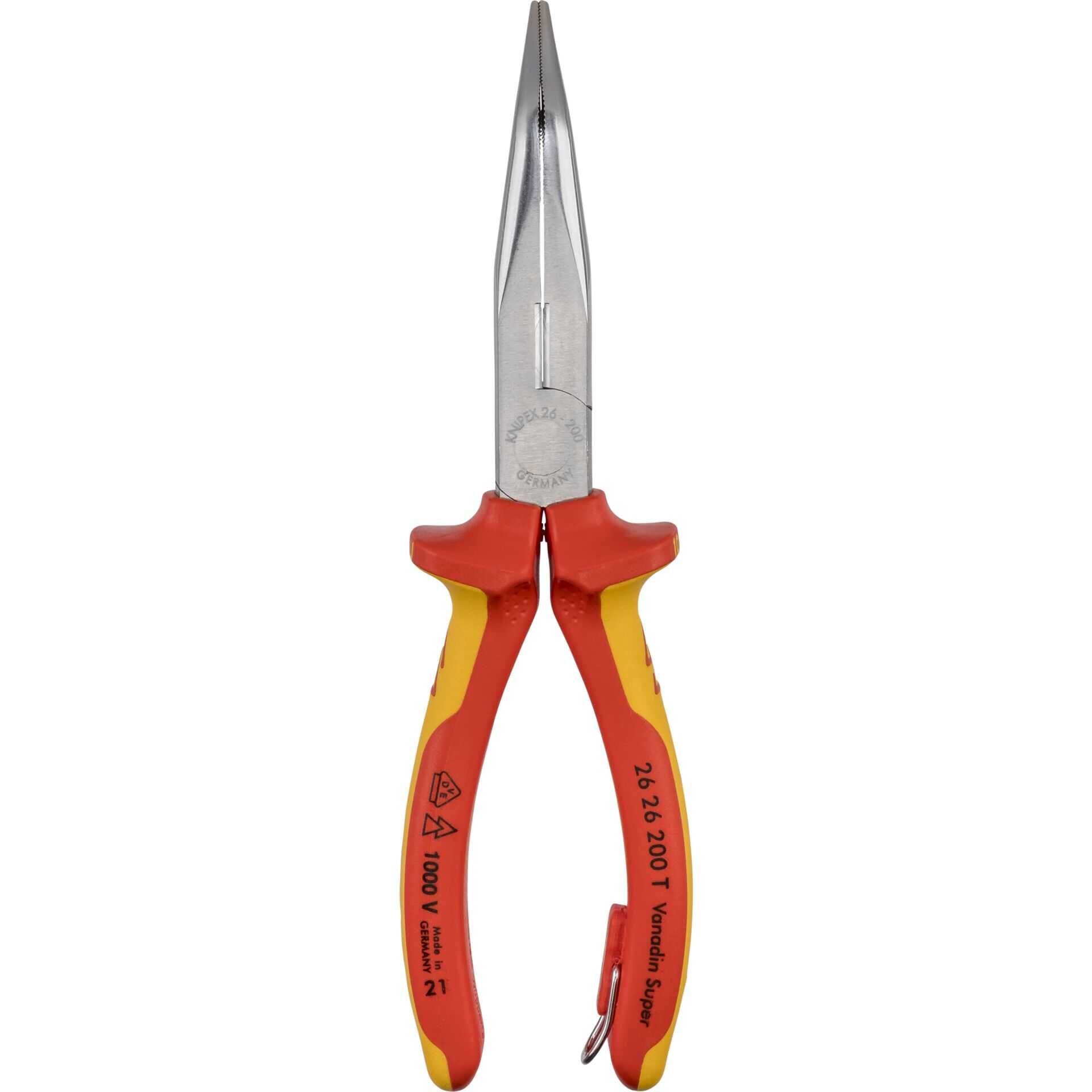 KNIPEX - Gebogene Zange - isoliert - 200 mm