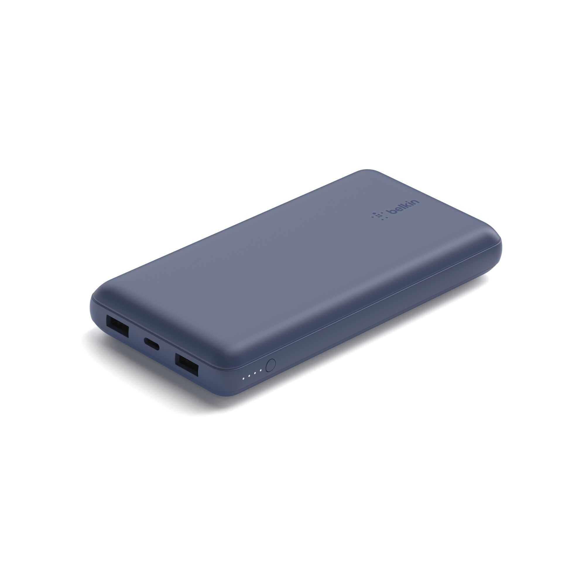 Belkin Powerbank 20.000mAh blau 15W+USB-A/C Kab. 15cm BPB012BTBL