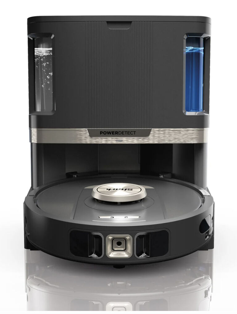 Shark PowerDetect NeverTouch Pro 2-in-1 Saug, Schwarz, Steinfarbe, Rund, 0,3 l, 2 l, 1,7 l, Ladend