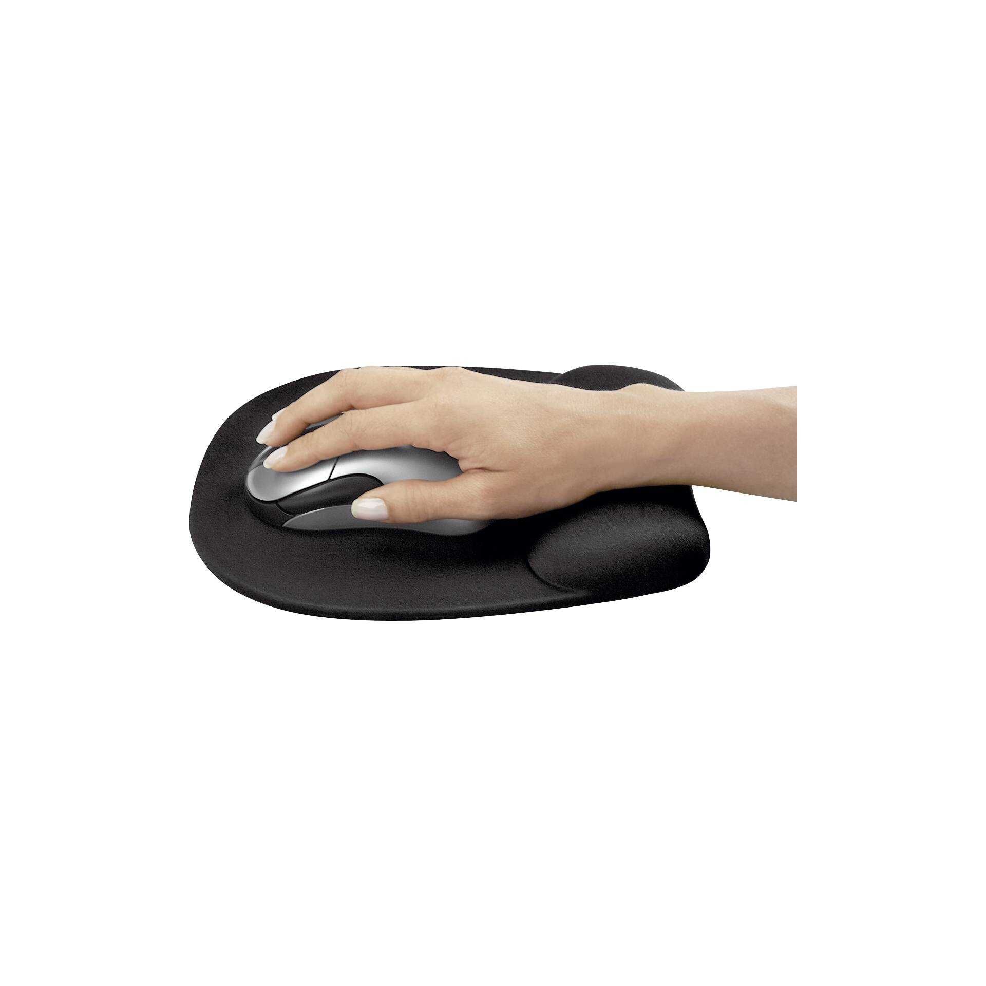 Fellowes Memory Foam - Mauspad mit Handgelenkpolsterkissen - Schwarz