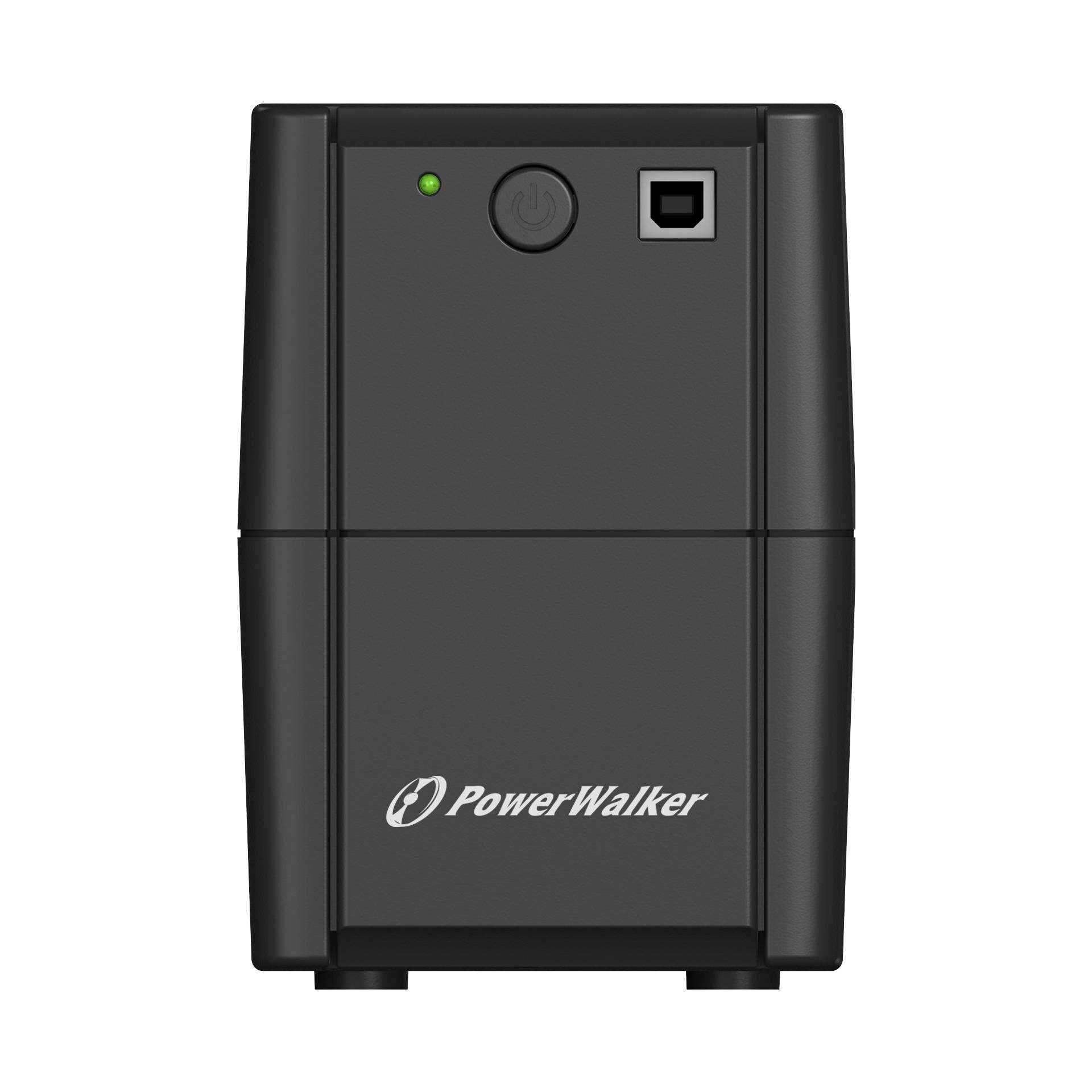 PowerWalker VI 650 SE - USV - Wechselstrom 220/230/240 V - 360 Watt - 600 VA 7 Ah - USB