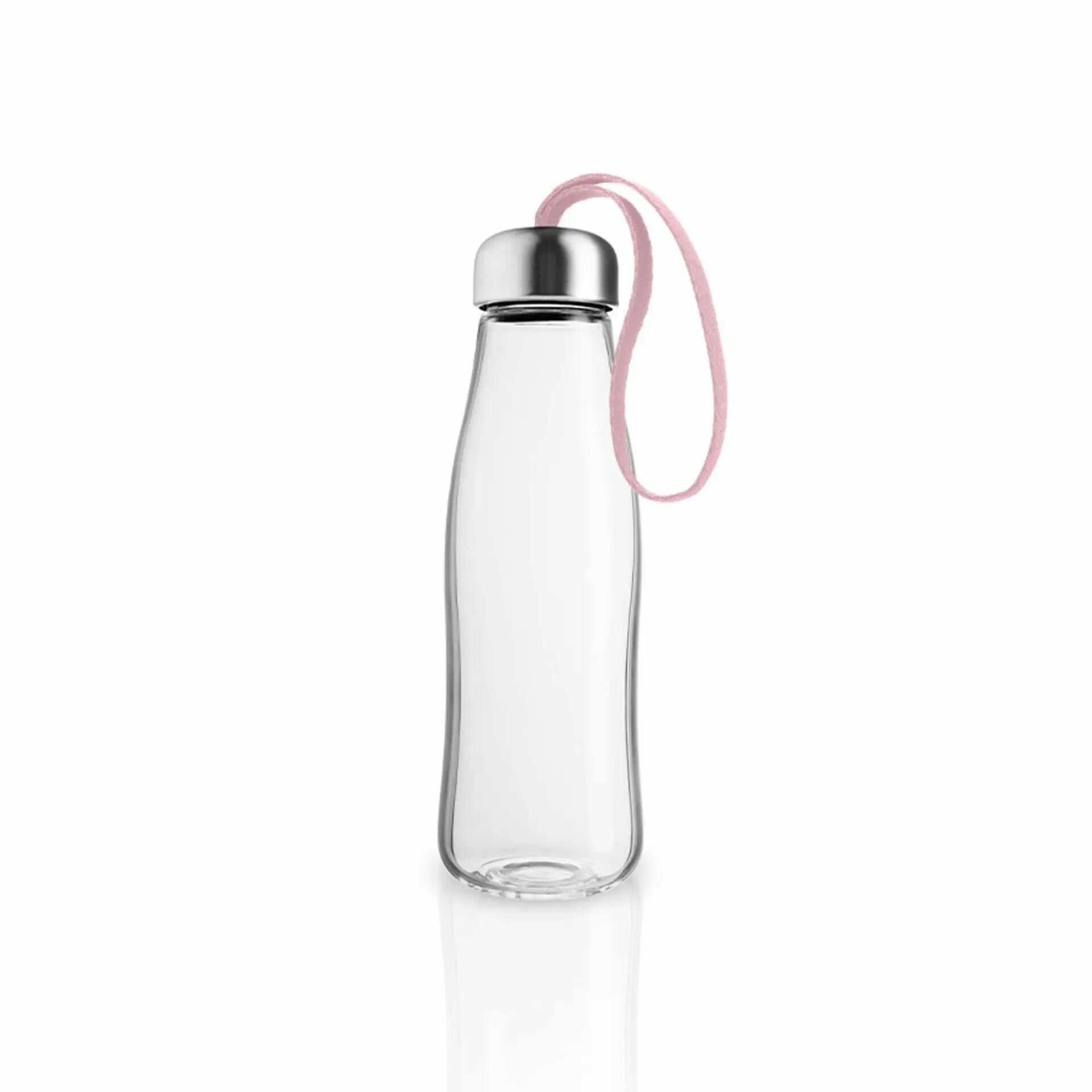 Eva Solo Glastrinkflasche - 0,5 Liter - Rose quartz