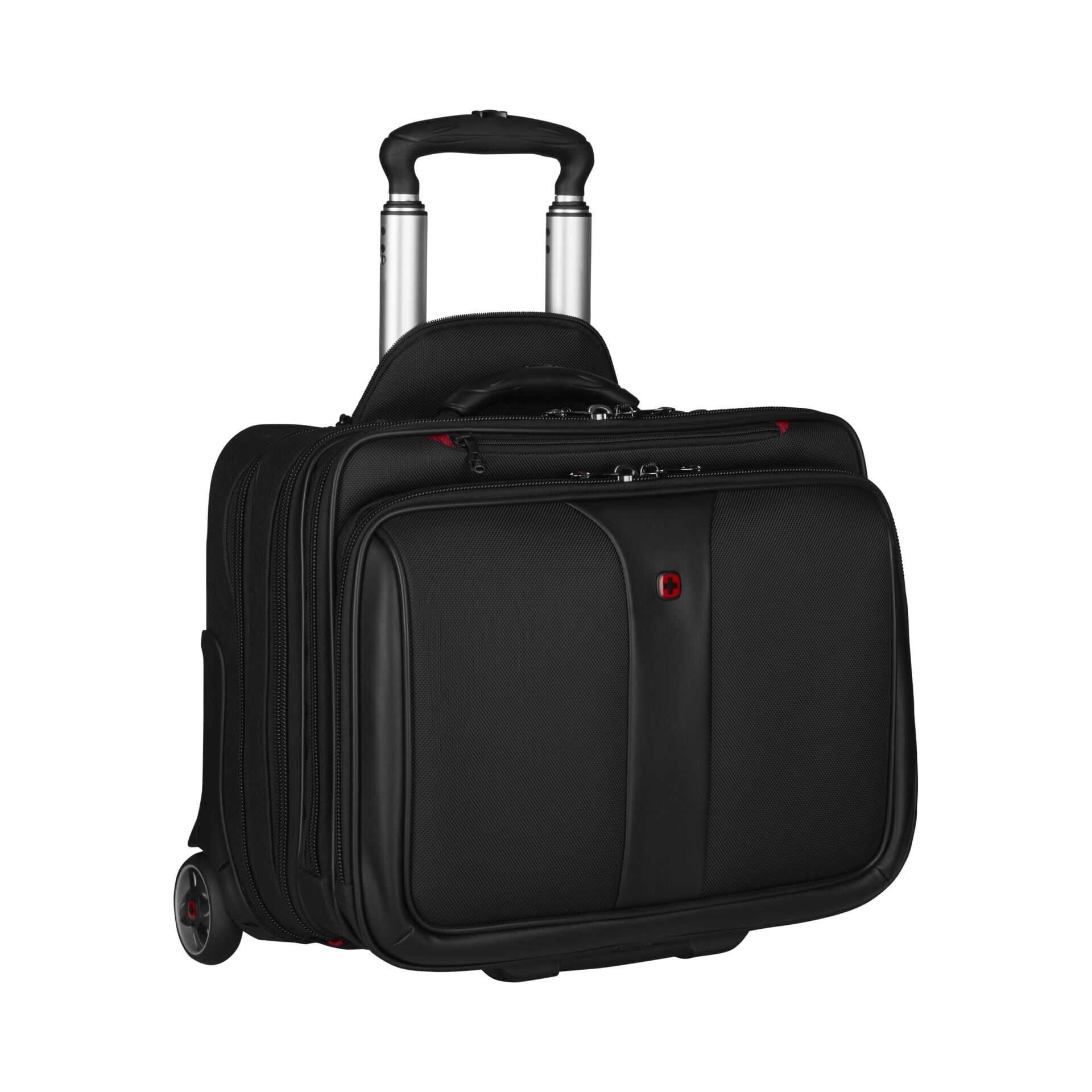 WENGER PATRIOT Comp-U-Roller - Notebook-Tasche - 43 cm (17") - Schwarz - mit 15.4" Laptop Case
