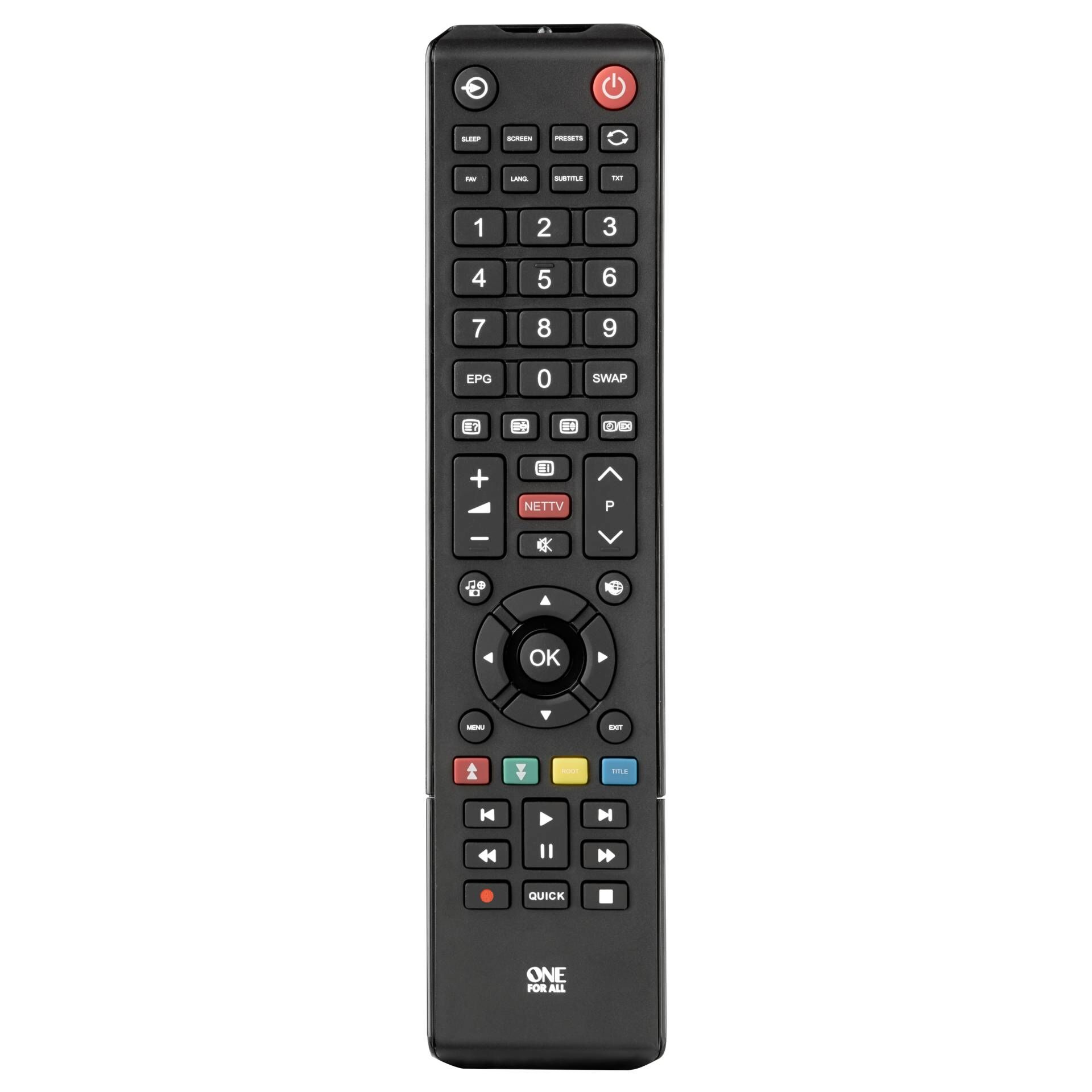One for All URC1919 Toshiba TV Replacement Remote - Fernbedienung