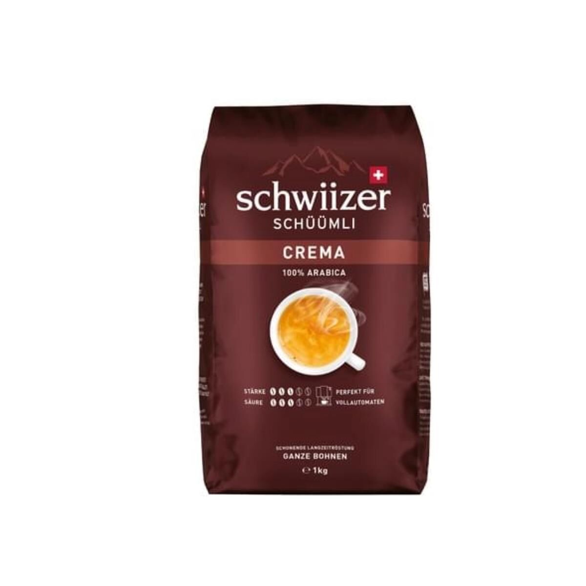 Cremesso Crema Bohnen schwiizer schüümli