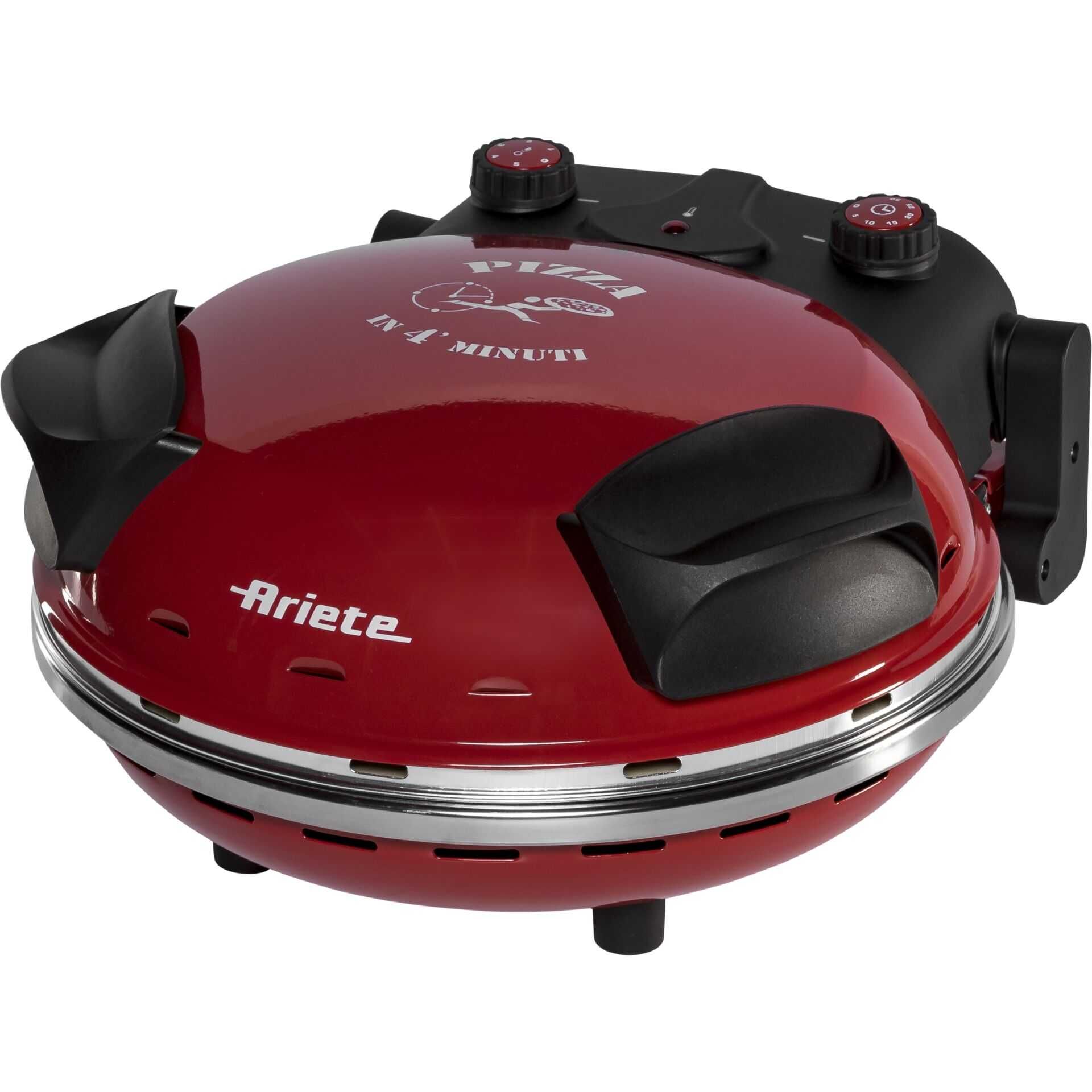 ARIETE Pizzaofen 909 1200Watt rot/schwarz