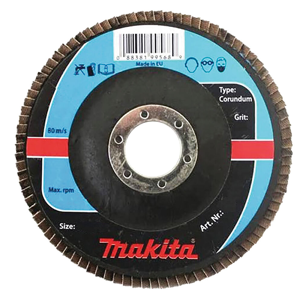 Makita Fächerscheibe 1 Stk. • 125 mm • 22,23 mm • K40 • Stahl