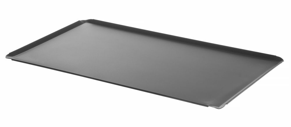 HENDI Backblech mit Antihaftbeschichtung CONVECTOMAT BAKE, GN 1/1, Schwarz, 530x325x(H)10mm
