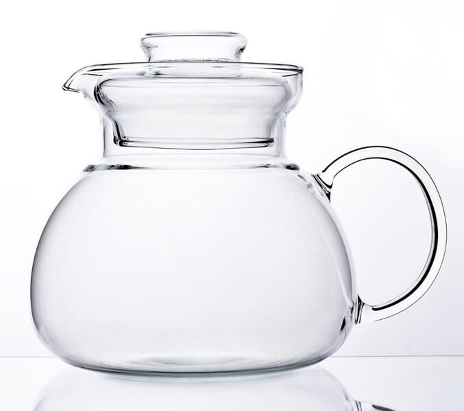 BOHEMIA CRISTAL Glaskanne Marta mit Sieb 1,5 Liter