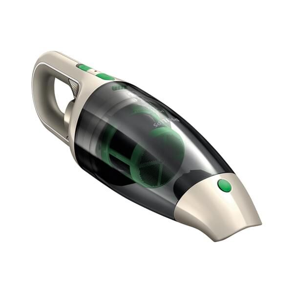 Philips Mini Vac FC6148 EnergyCare - Staubsauger - Handstaubsauger - beutellos - 100 W - Greige/Grün