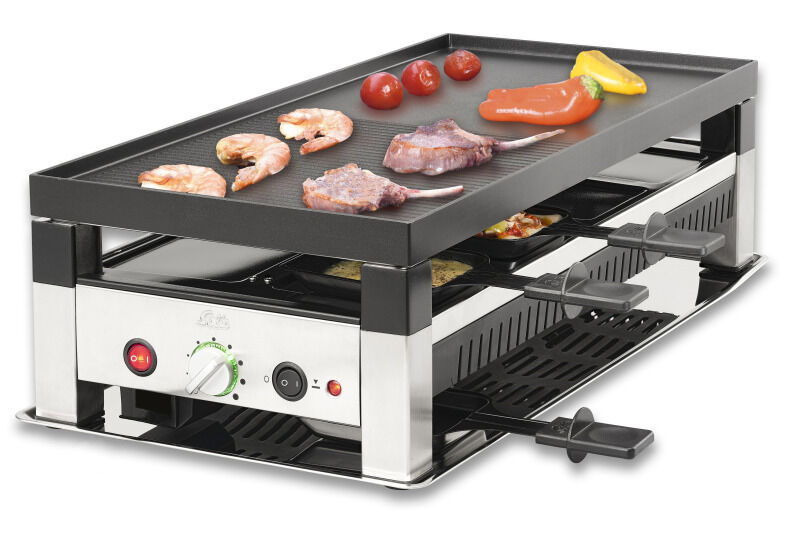 SOLIS Tischgrill 5-in-1 Type 791 1400Watt Edelstahl